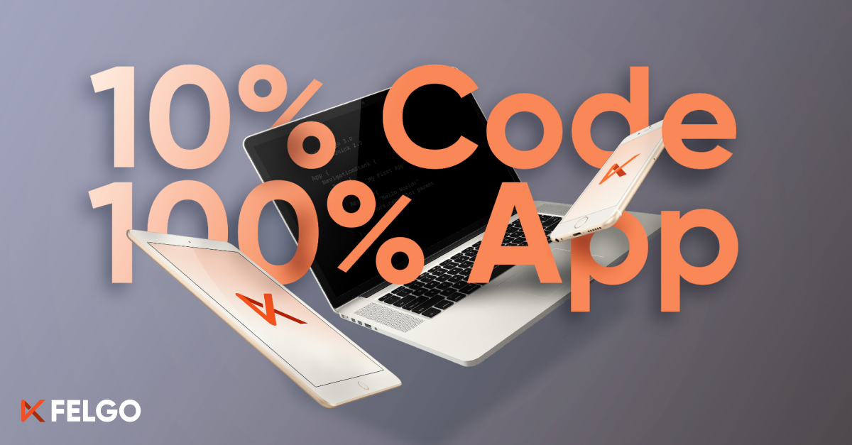 1% Code, 100% App